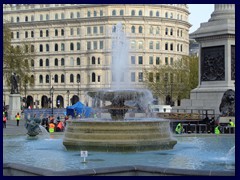 Trafalgar Square - fountain